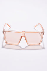 Women Pink Lens Pink Wayfarer Sunglasses