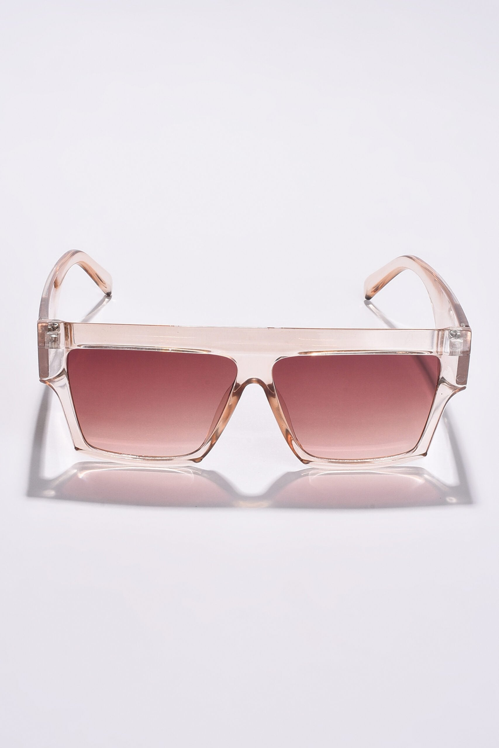 Women Brown Lens Brown Oversized Sunglasses