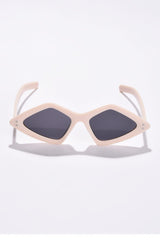 Women Black Lens Brown Other Sunglasses