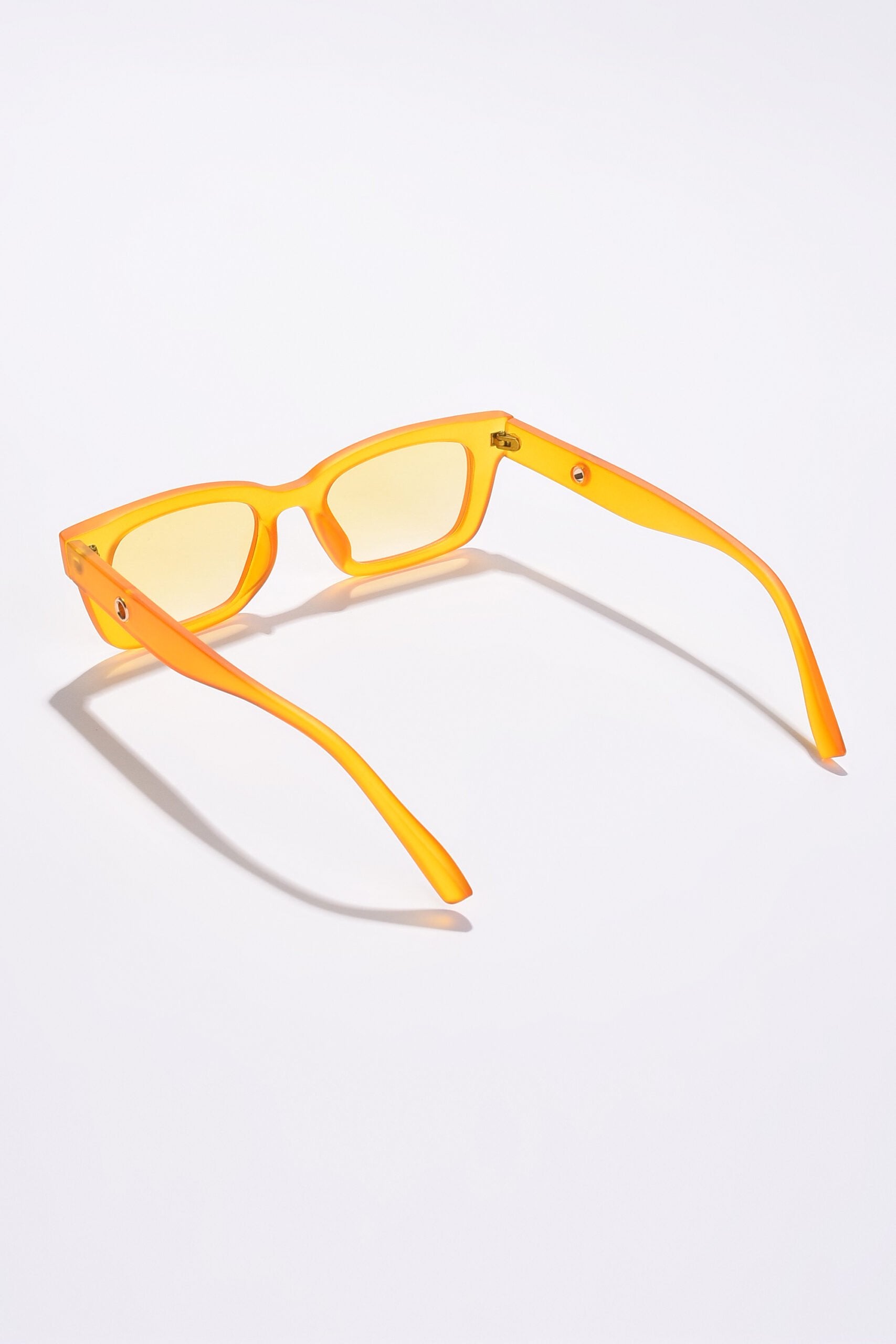 Women Yellow Lens Yellow Butterfly Sunglasses