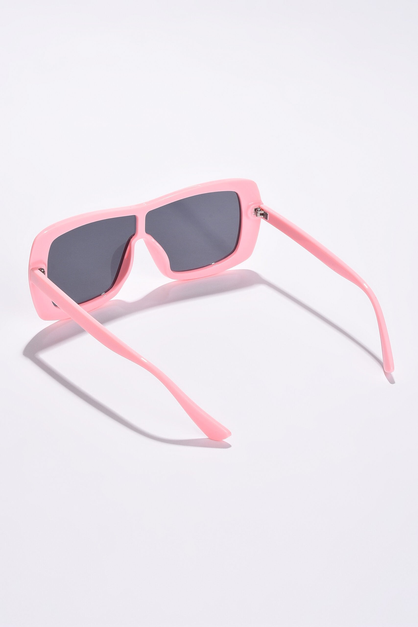 Women Black Lens Pink Wayfarer Sunglasses