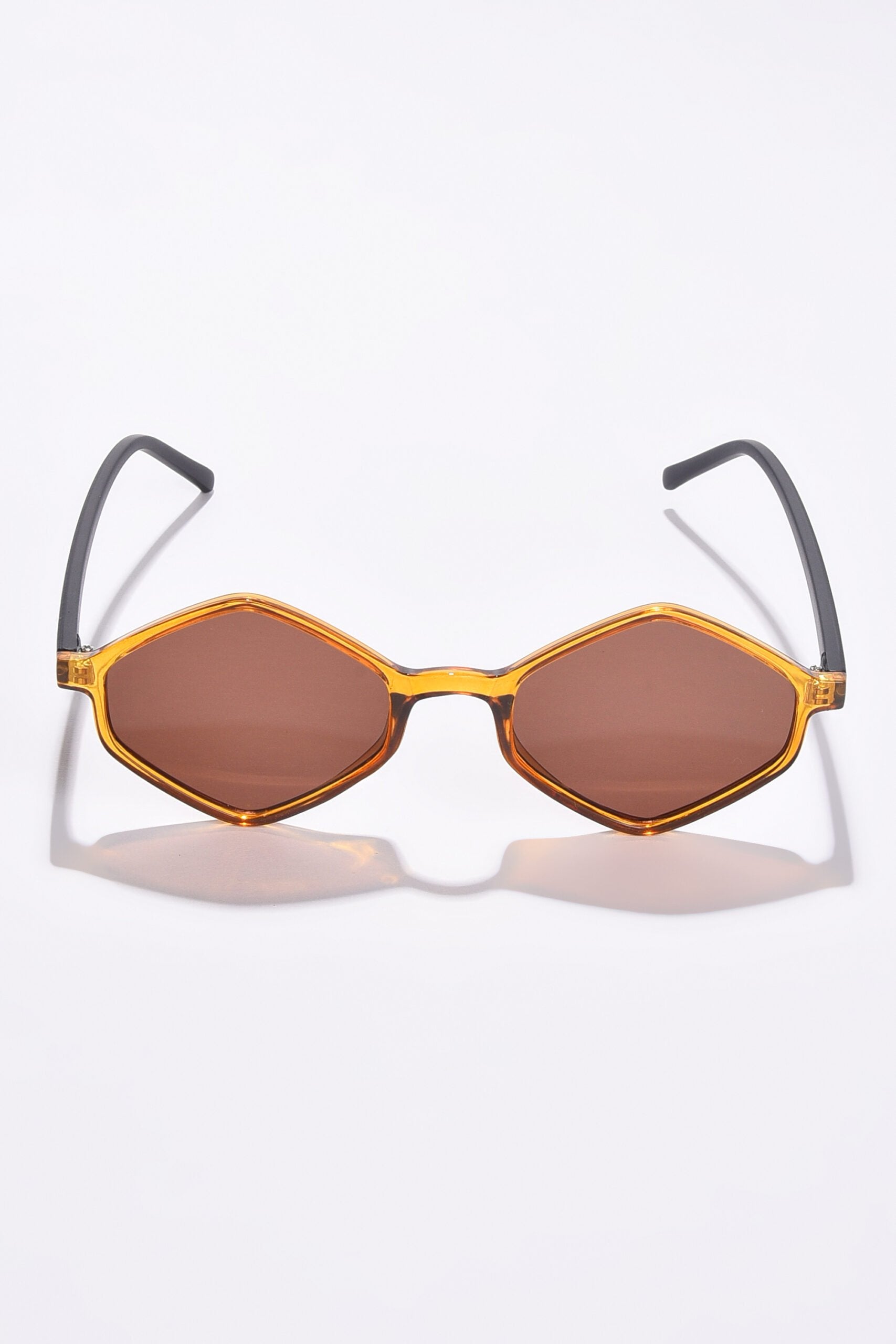 Women Brown Lens Yellow Other Sunglasses