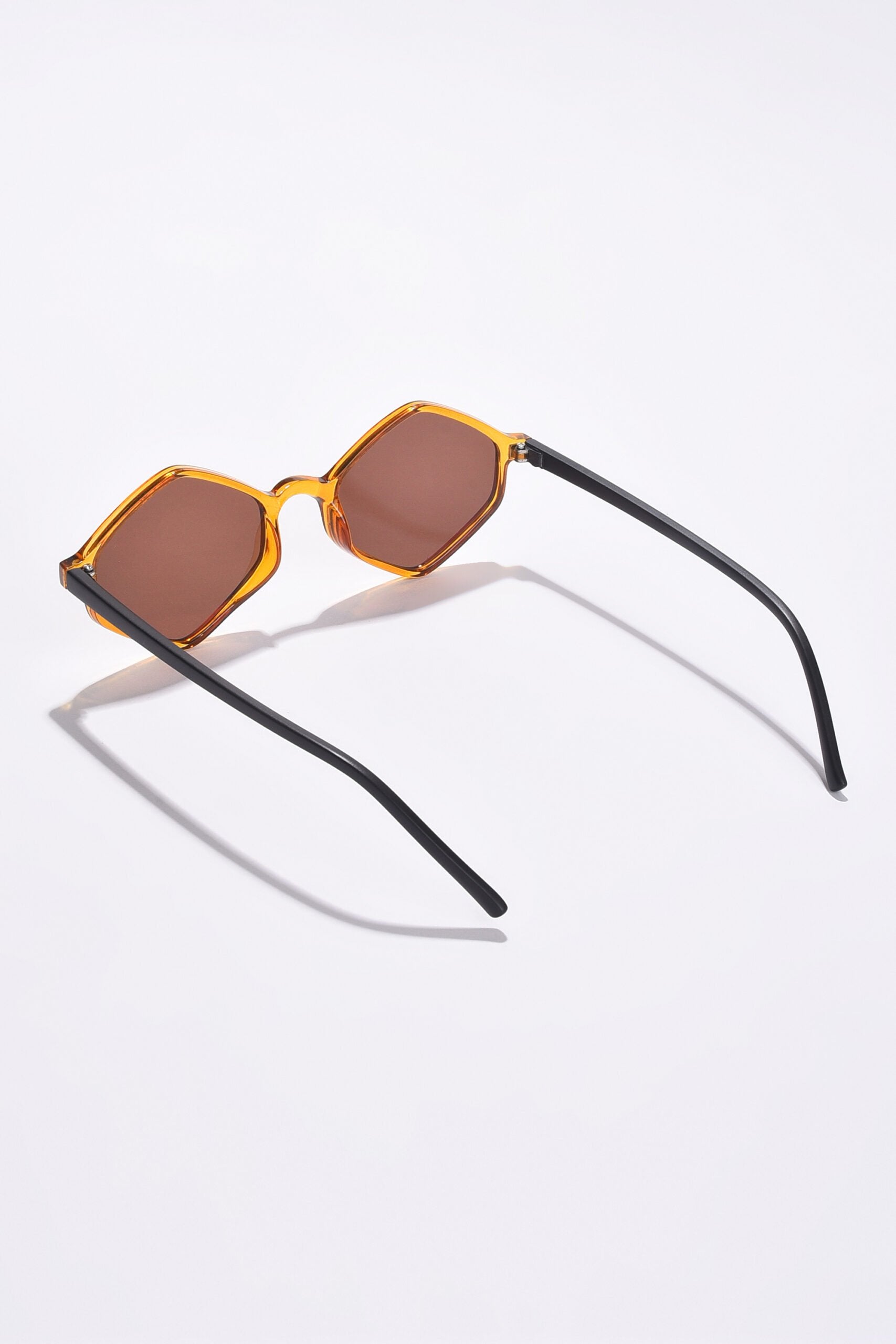 Women Brown Lens Yellow Other Sunglasses