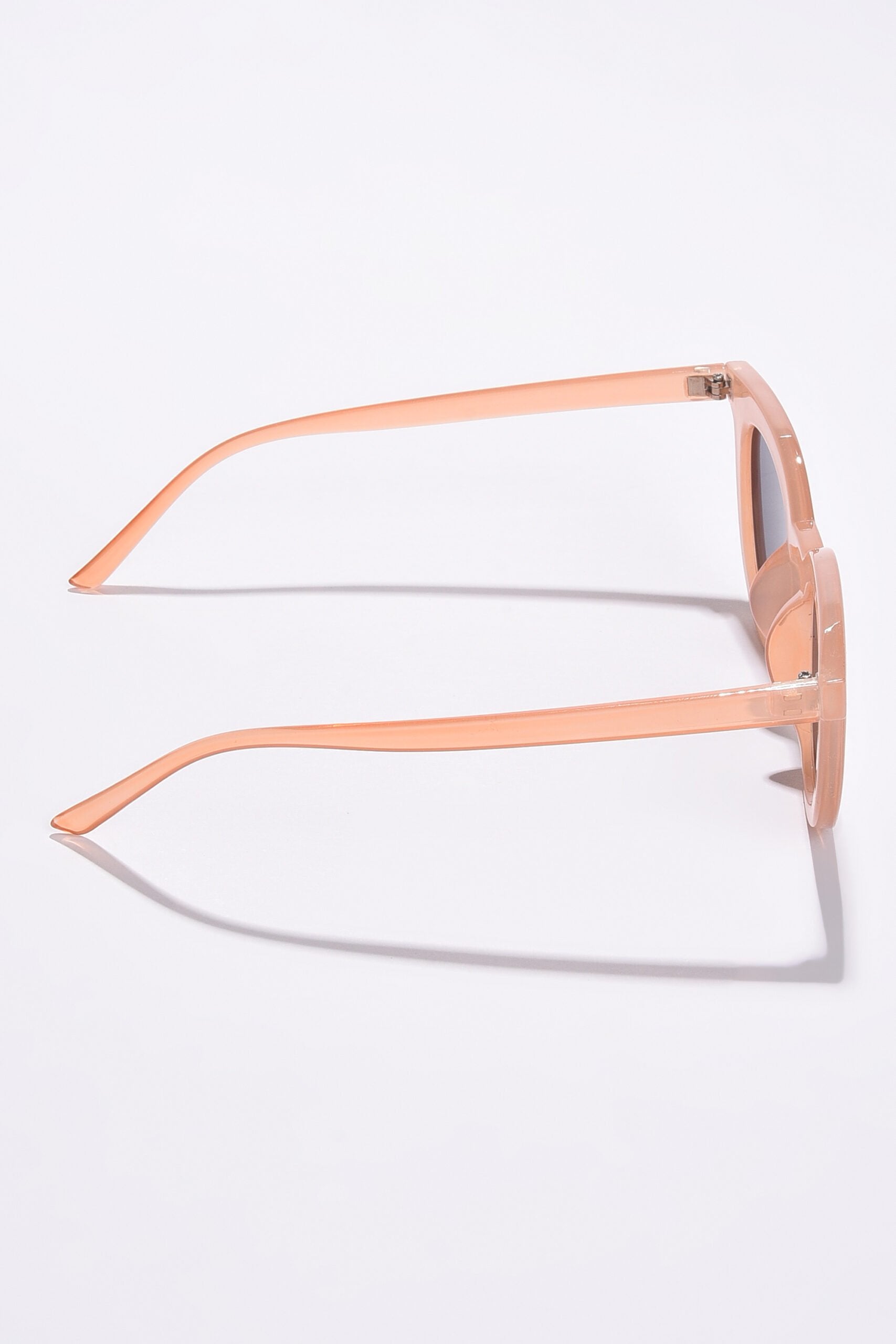 Women Black Lens Pink Cateye Sunglasses