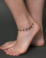 Gold Plated Designer Anklet