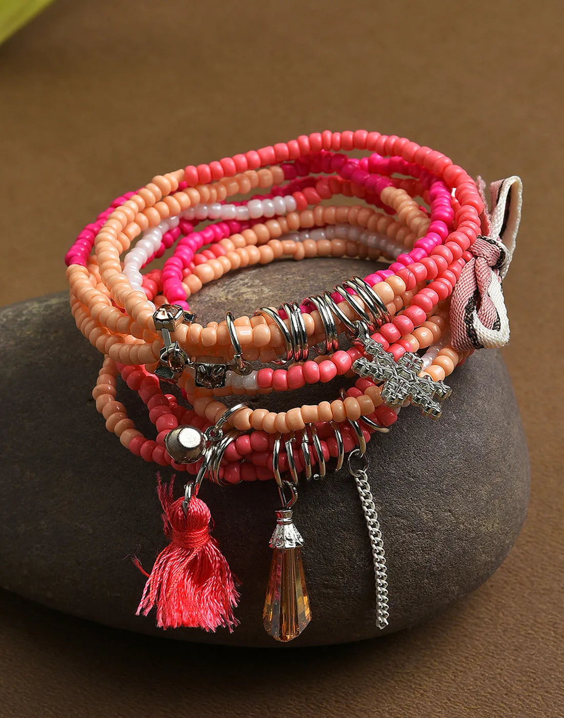 Trendy Beaded Designer Bracelet