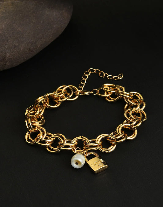 Gold Plated Designer Bracelet