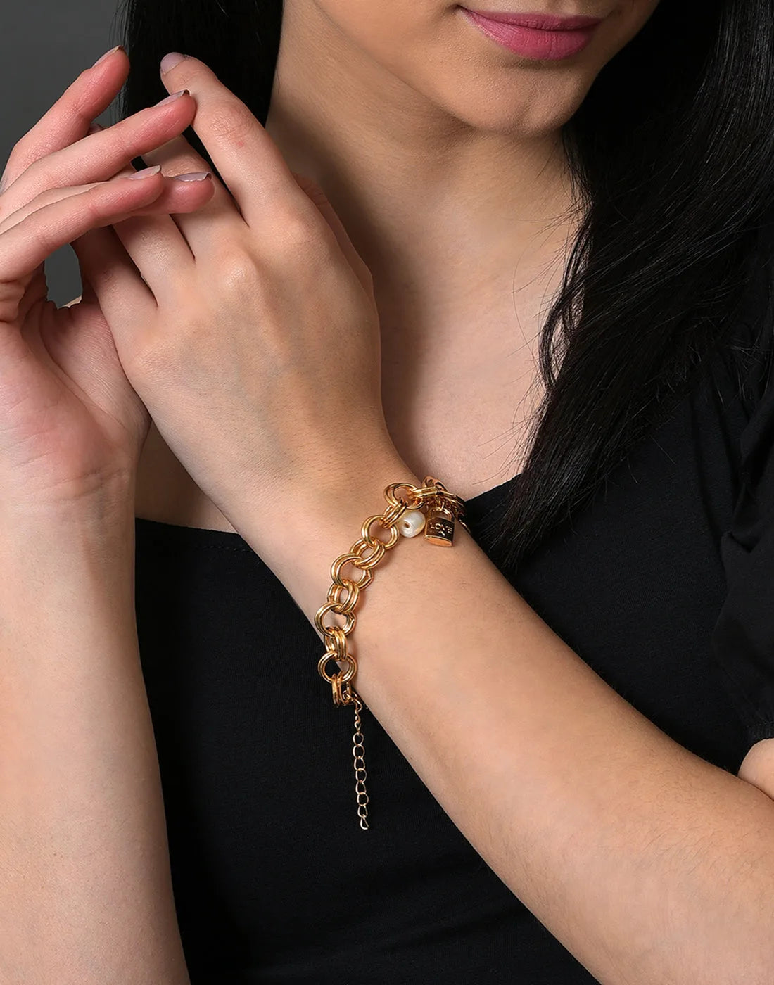 Gold Plated Designer Bracelet