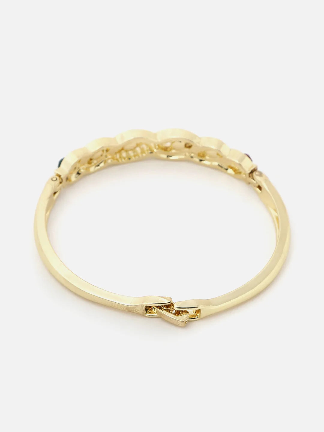 Gold Plated Designer Stone Bracelet