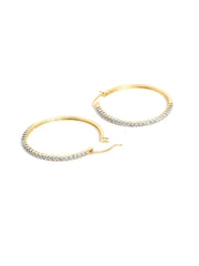 Gold-Plated Hoop Earrings