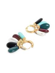 Gold Plated Designer Drop Earrings