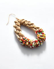 Beaded Designer Boho Drop Earring