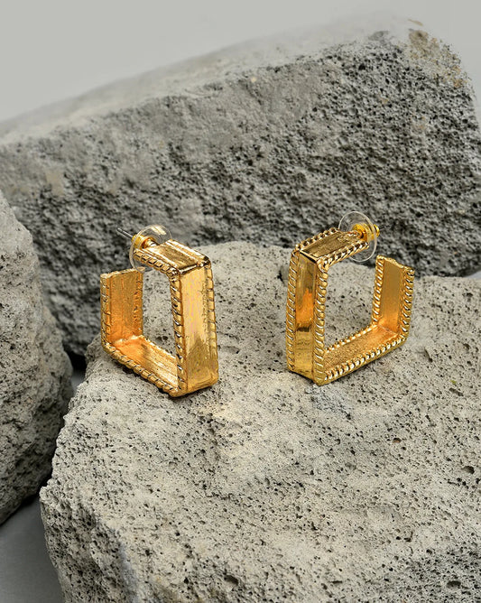 Gold Plated Designer Studs