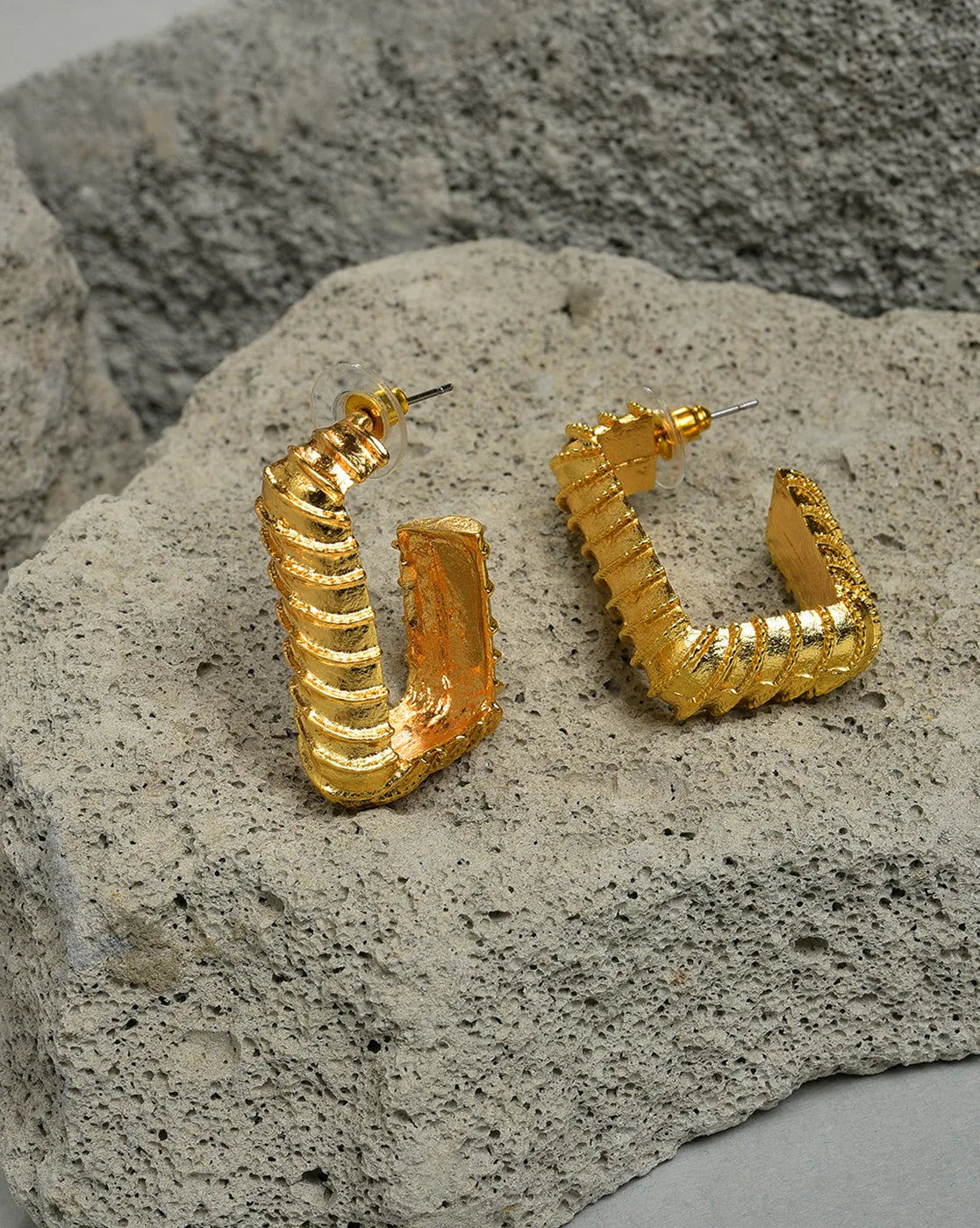 Gold Plated Designer Studs