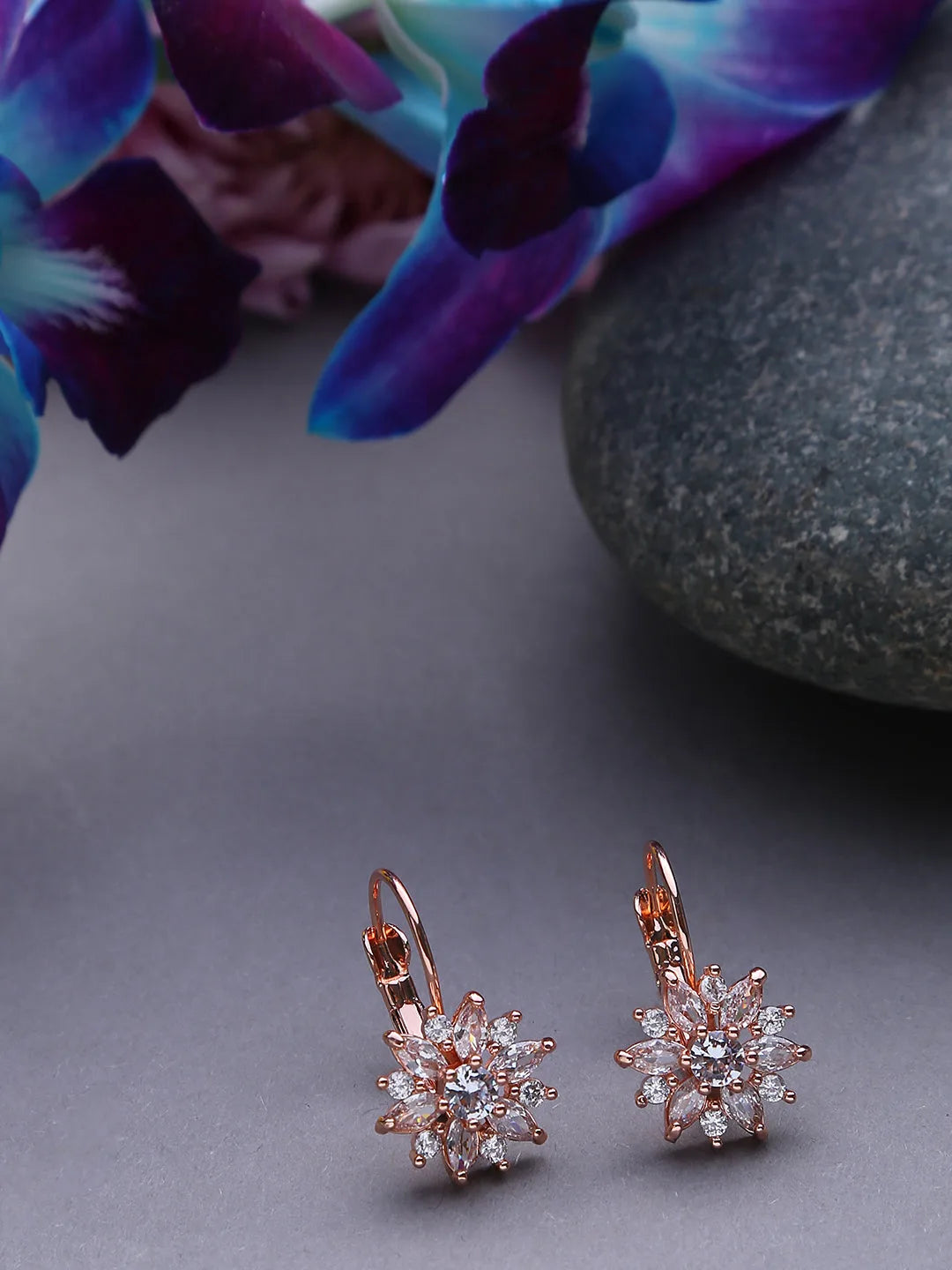 Crystal Shaped Earrings