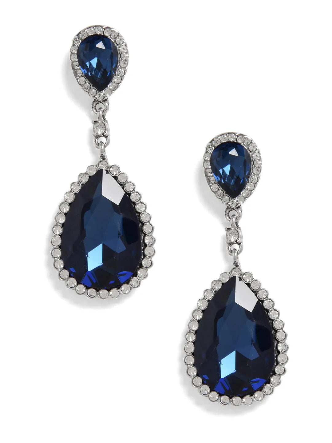 Designer Stone Drop Earrings