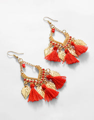 Gold Plated Drop Earring