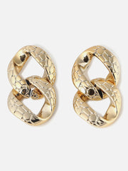 Gold Plated Designer Drop Earring