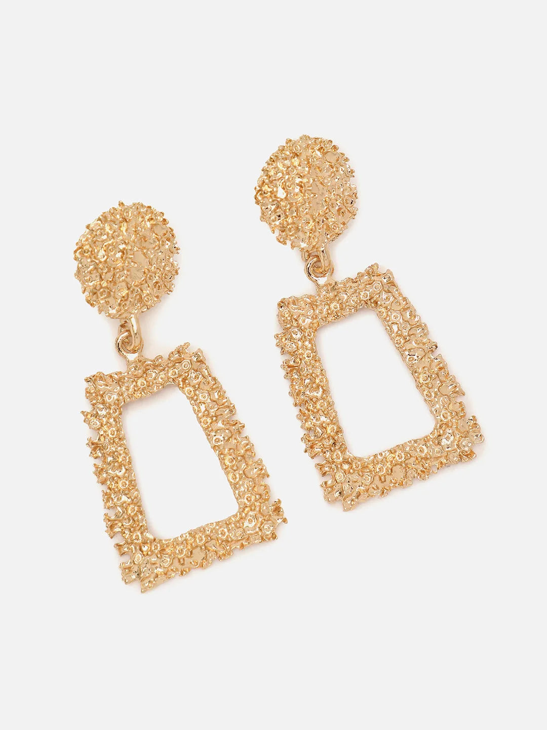 Gold Plated Designer Stud