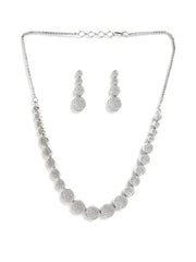 Silver Plated Necklace Set