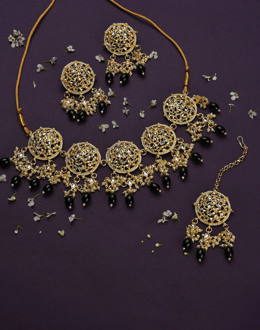 Kundan Gold Plated Necklace Set