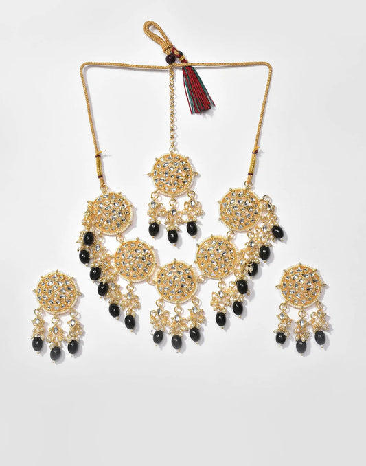 Kundan Gold Plated Necklace Set