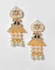 SOHI - Beaded Meenakari Gold Plated Necklace Set