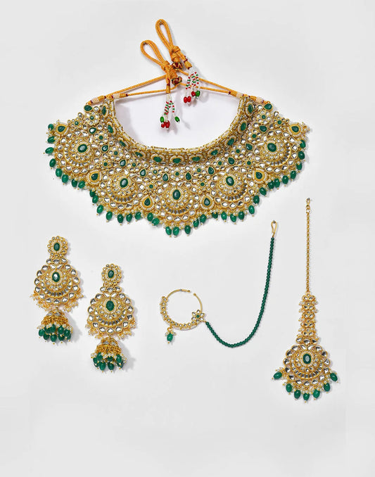 Kundan Gold Plated Necklace Set