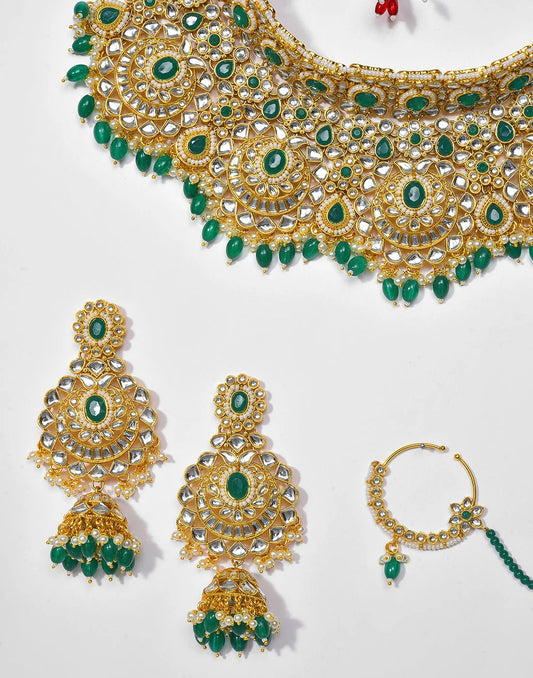 Kundan Gold Plated Necklace Set