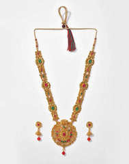 Meenakari Gold Plated Necklace Set