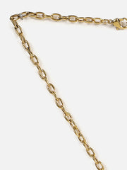 Gold Plated Designer Stone Necklace