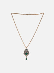 Gold Plated Designer Stone Necklace