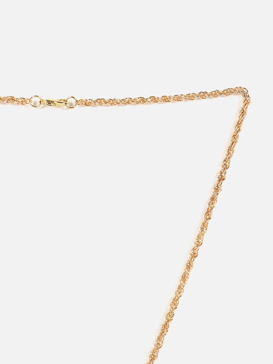 Gold Plated Designer Stone Necklace