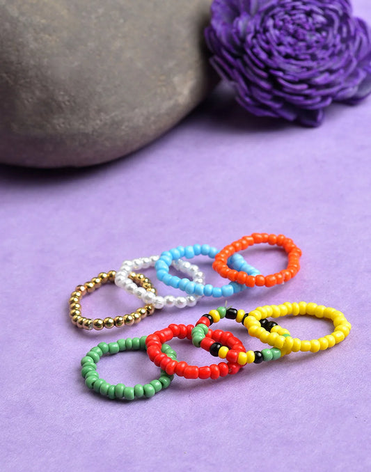 Trendy Designer Beaded Ring