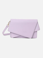 Solid Casual PU Leather Mini Clutch Bag with Magnet Lock For Women