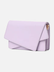 Solid Casual PU Leather Mini Clutch Bag with Magnet Lock For Women