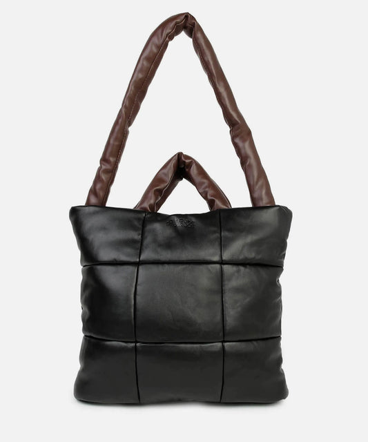 Quilted Zip Lock Tote Bag