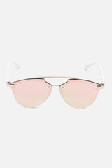 Polarized Alloy Rimless Cat Eye Sunglass For Women