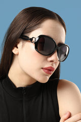 Polarized Polycarbonate Full Rim Butterfly Sunglass For Women