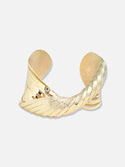 Gold Plated Designer Stone Party Bracelet For Women