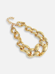 Gold Plated Designer Party Necklace