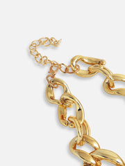 Gold Plated Designer Party Necklace