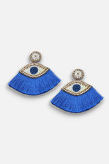 Gold Plated Designer Stone Casual Drop Earring