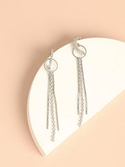 Gold Plated Designer Casual Drop Earring