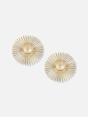 Gold Plated Designer Stone Party Drop Earring