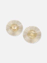 Gold Plated Designer Stone Party Drop Earring