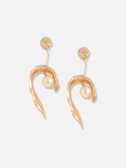 Gold Plated Designer Casual Drop Earring For Women