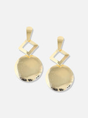 Gold Plated Designer Casual Drop Earring