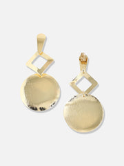 Gold Plated Designer Casual Drop Earring