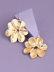 Gold Plated Party Designer Drop Earring